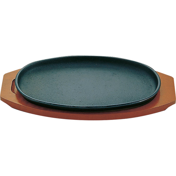 ﾄｷﾜステーキ皿24cm３０１小判(小)