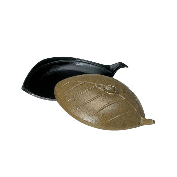 アルミ木の葉陶板焼みやび小20303