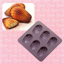 ドルチェ シリコン マドレーヌ型 6ヶ取