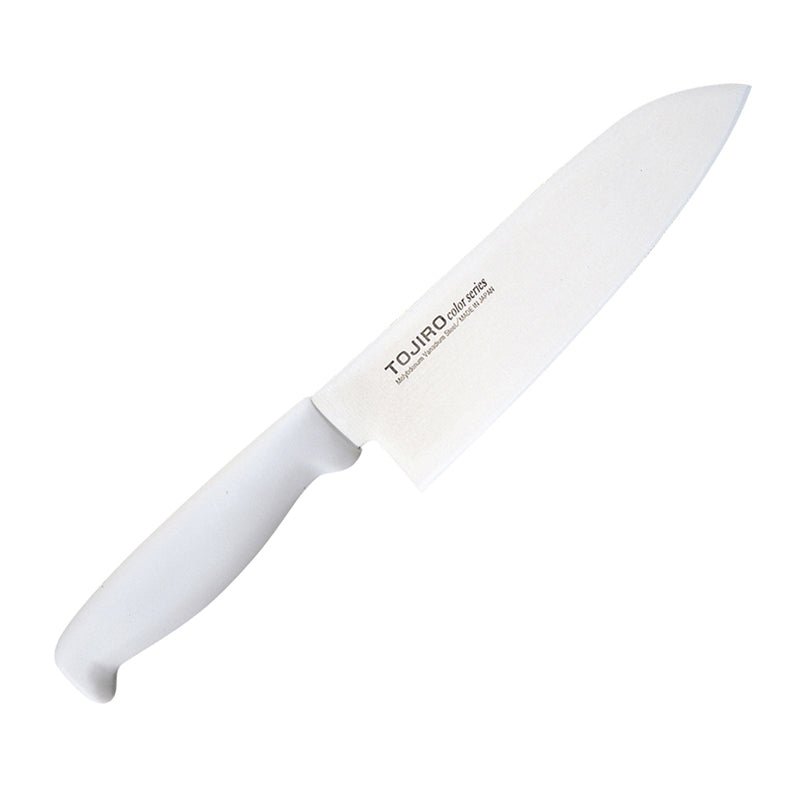 F-132W TOJIROｶﾗｰ 三徳 170mm ﾎﾜｲﾄ