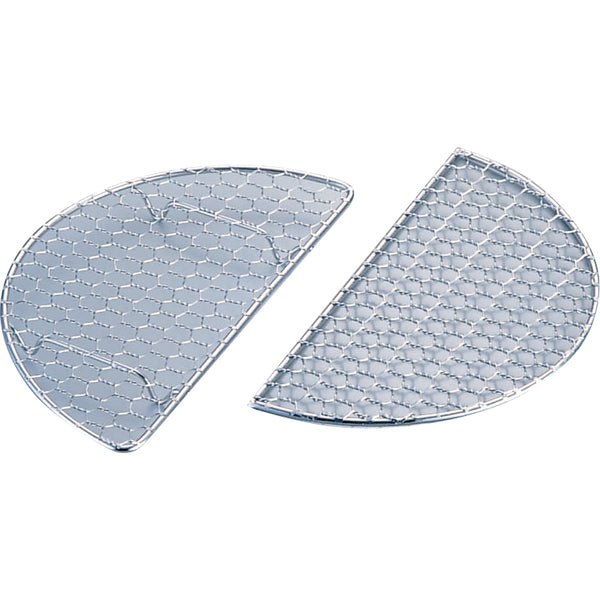 MT半月とんかつ網亀甲目足無線径0.57mm10㎜目