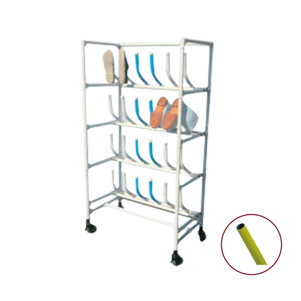 抗菌ｲﾚｸﾀｰ底見せﾗｯｸｷｬｽﾀｰ4列5段20人 Y