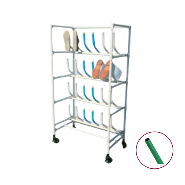 抗菌ｲﾚｸﾀｰ底見せﾗｯｸｷｬｽﾀｰ4列5段20人 GN