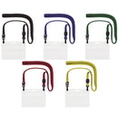 吊り下げ名札WF式ﾖｺ名刺10枚NL-1-GN緑