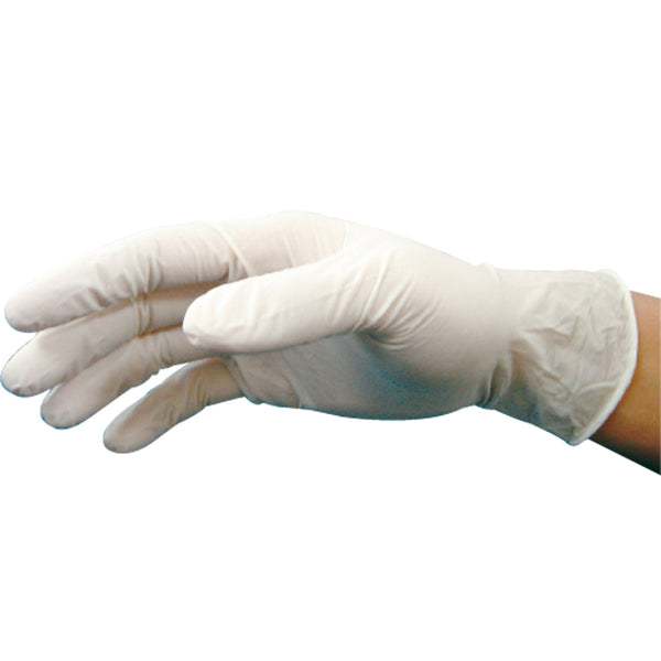 №200 ﾆﾄﾘﾙｸﾞﾛｰﾌﾞ 粉付 ﾎﾜｲﾄ L 100枚