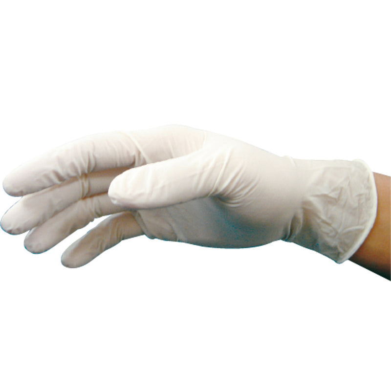 №200 ﾆﾄﾘﾙｸﾞﾛｰﾌﾞ 粉付 ﾎﾜｲﾄ L 100枚