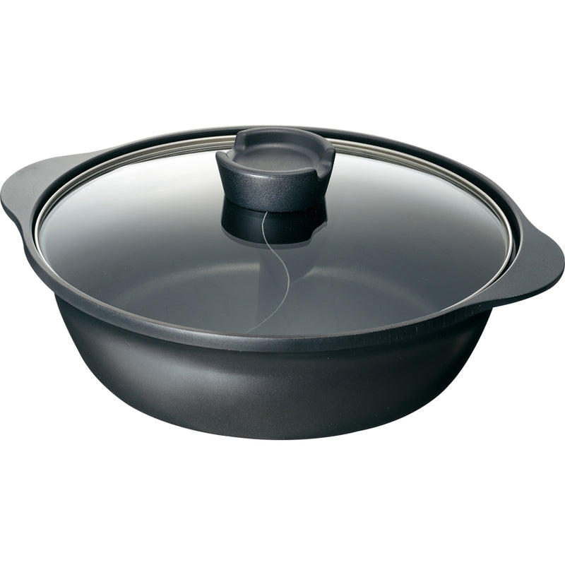 MTI IHアルミ二味なべ22㎝蓋なし