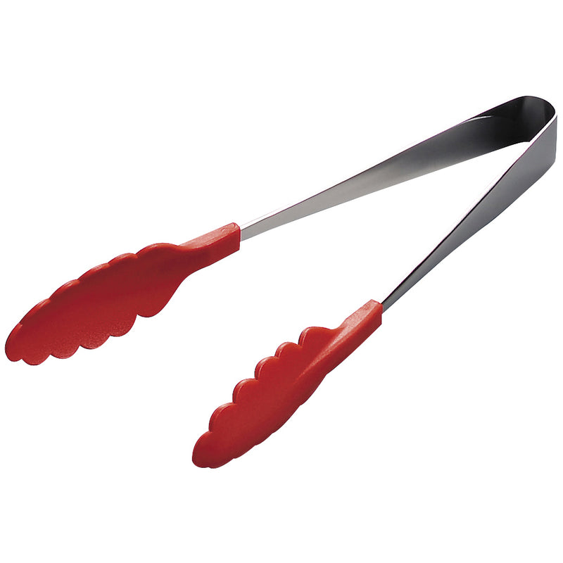 抗菌耐熱カラートング中250mmレッド