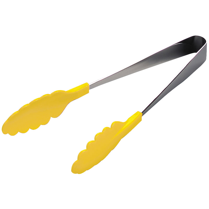 抗菌耐熱カラートング中250mmイエロー