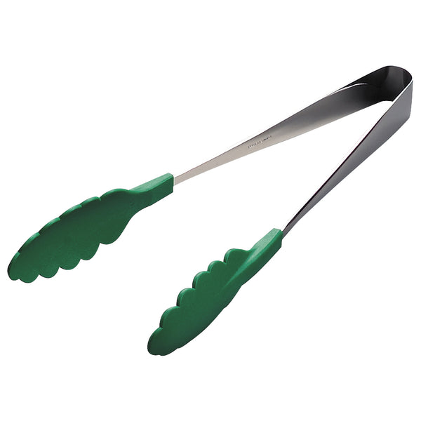 抗菌耐熱カラートング中250mmグリーン