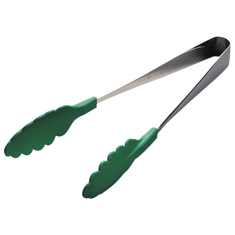 抗菌耐熱カラートング中250mmグリーン