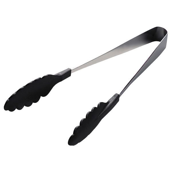 抗菌耐熱カラートング中250mmブラック