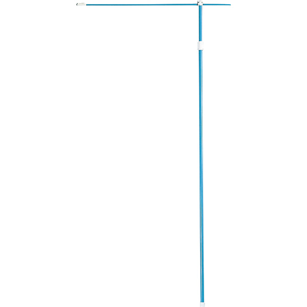 Ｓ)のぼり用黒ポール（横棒白）