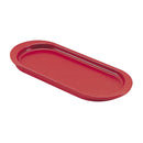 ノーブルトレー（楕円型）赤