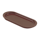 ノーブルトレー(楕円型)茶