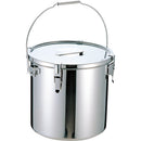 CLﾓﾘﾌﾞﾃﾞﾝ鋼ﾊﾟｯｷﾝ汁食缶(目盛付)24cm