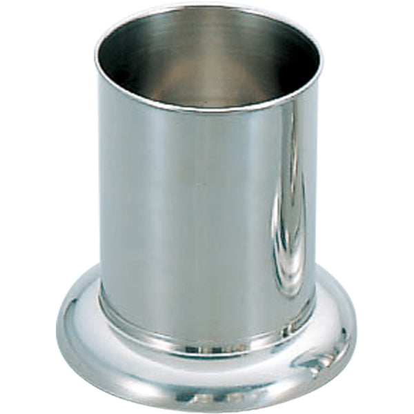 MT18-8ステン箸立 小(ハカマ付)φ83×H125㎜