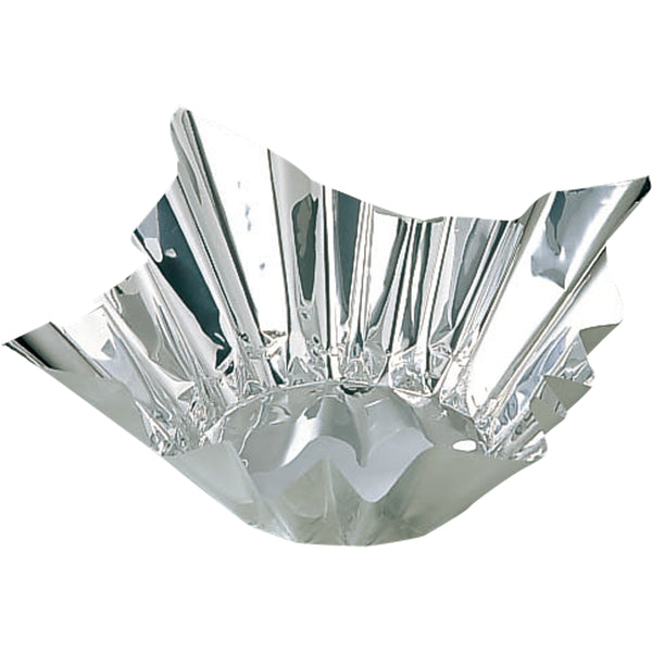 FN24 アルミ箔鍋(銀色)24cm角 1pcs※