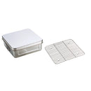 MT18-8蓋付天ぷらバットセット深H150mm