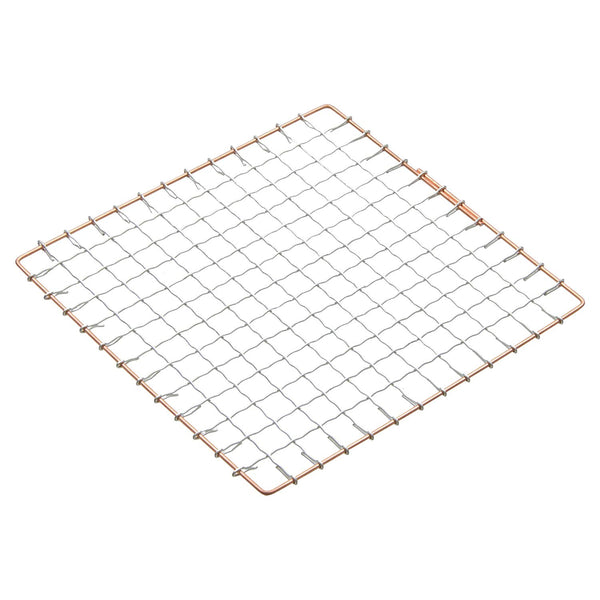 亜鉛引飛騨コンロ網角１１.５cm ４号用