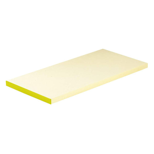 抗菌ﾋﾟｭｱﾏﾅ板ｶﾗｰ縁付PK3A 600×300×20mmｲｴﾛｰ