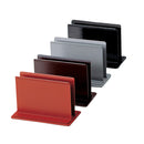 え)BS-21メタルブックスタンド大ﾌﾞﾗｳﾝ