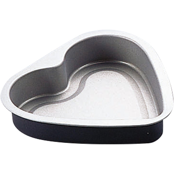 Ｓ印D-017ﾌﾞﾗｯｸハートケーキ型(Ｓ)