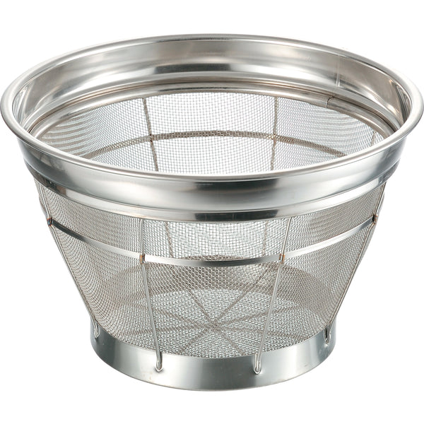 BK18-8深型ざる(米揚ざる)37.5cm(10升)