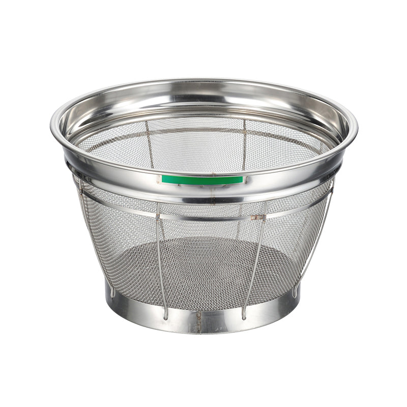 BK18-8深型ｻﾞﾙ ｶﾗｰﾊﾞｰ付 27.5㎝ ｸﾞﾘｰﾝ