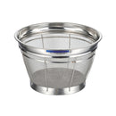 BK18-8深型ｻﾞﾙ ｶﾗｰﾊﾞｰ付 27.5㎝ ﾌﾞﾙｰ