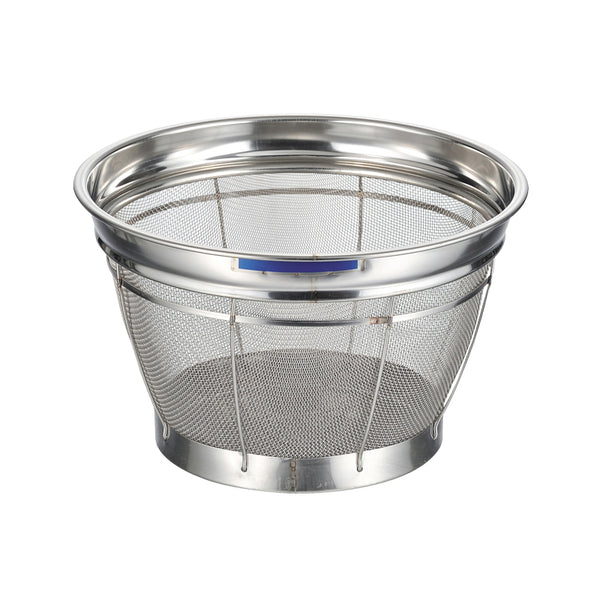 BK18-8深型ｻﾞﾙ ｶﾗｰﾊﾞｰ付 27.5㎝ ﾌﾞﾙｰ