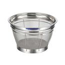 BK18-8深型ｻﾞﾙ ｶﾗｰﾊﾞｰ付 33㎝ ﾌﾞﾙｰ