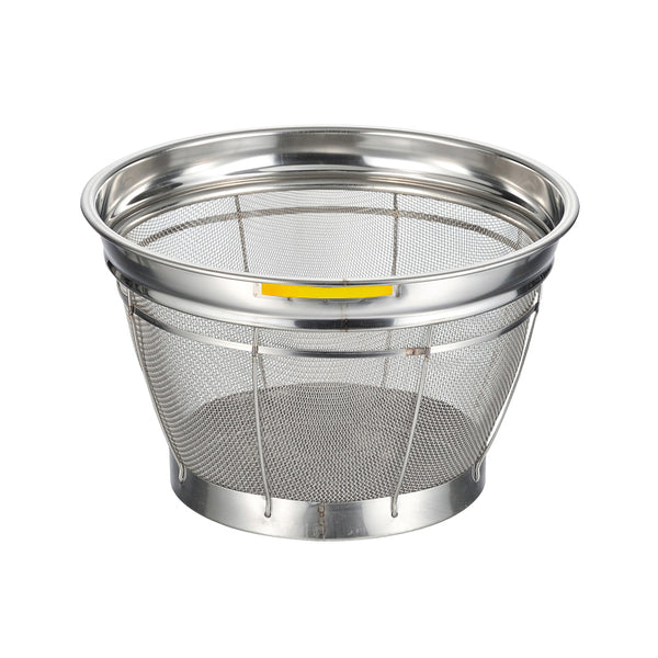 BK18-8深型ｻﾞﾙ ｶﾗｰﾊﾞｰ付 35㎝ ｲｴﾛｰ