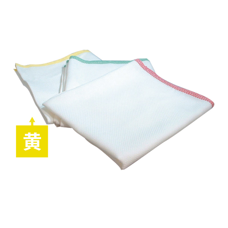 日東紡の新しいふきん(12枚入)黄