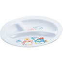 BB-1 お子様ﾍﾞﾝ＆ﾍﾞﾃｨｰ 丸ランチ皿(大)