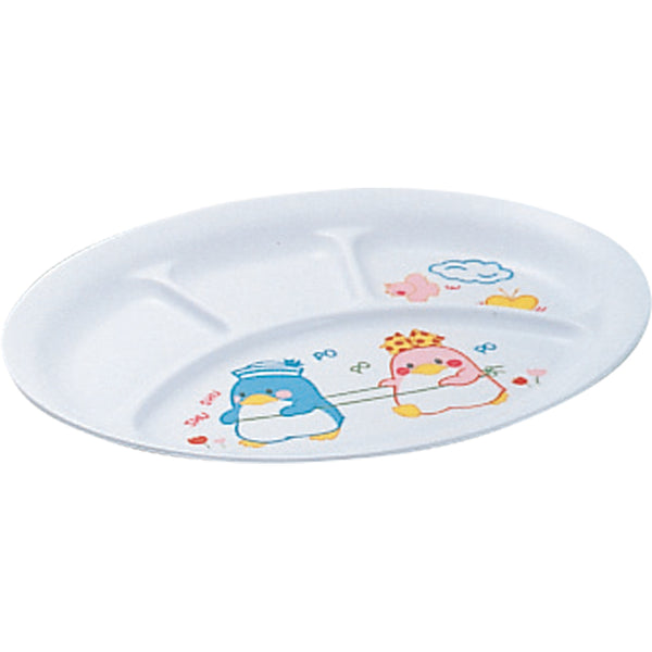 BB-11 お子様ﾍﾞﾝ＆ﾍﾞﾃｨｰ 小判ﾗﾝﾁ皿(大)