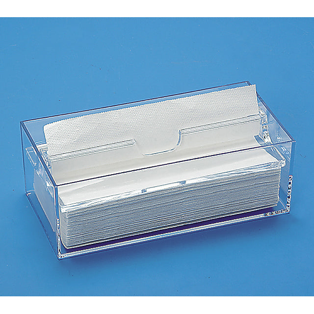 ペーパータオルケース(ｽﾁﾛｰﾙ樹脂･透明)