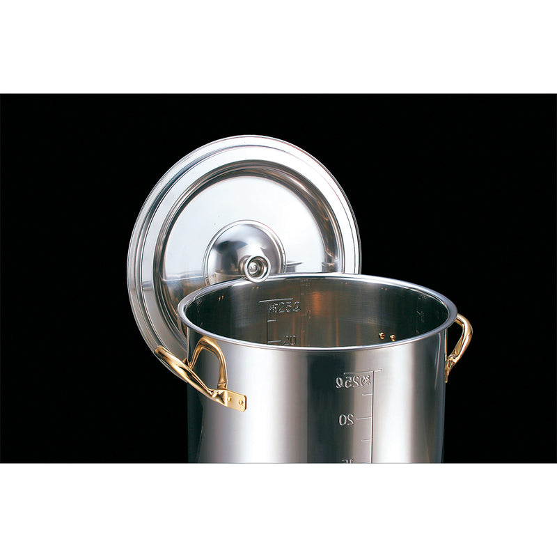 AGクラッド寸胴鍋　目盛付４５cm※