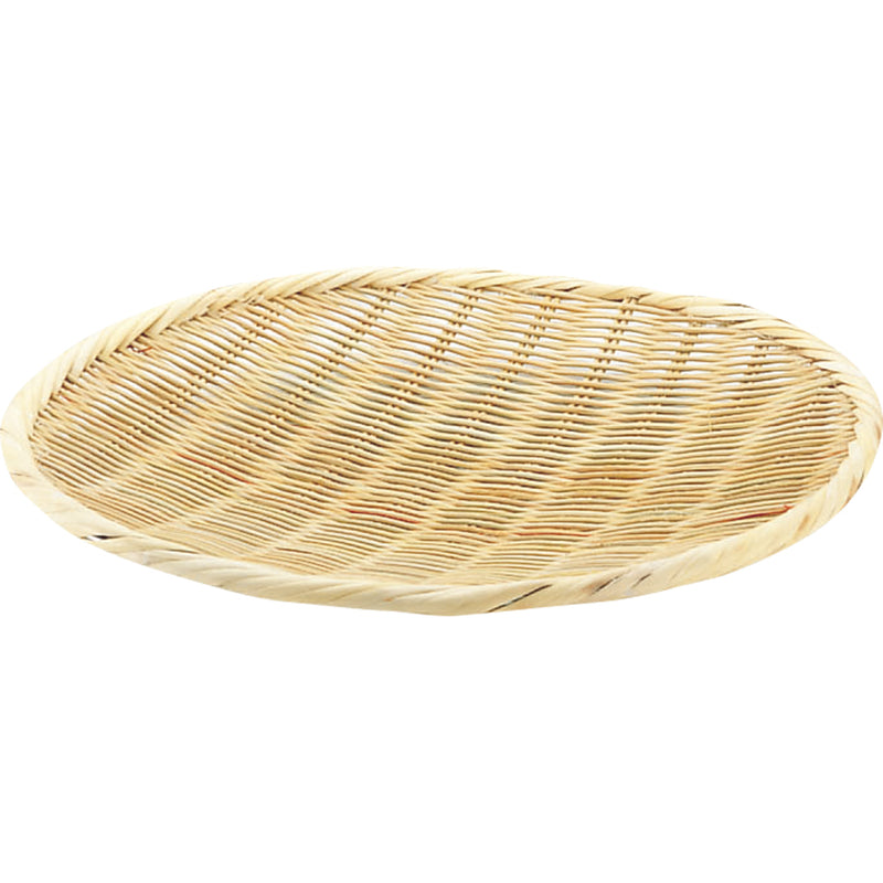 萬)15-808竹製盆ザル４２cm*