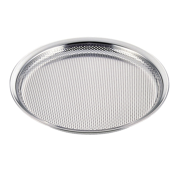 UK18-8パンチングそばザル２４cm