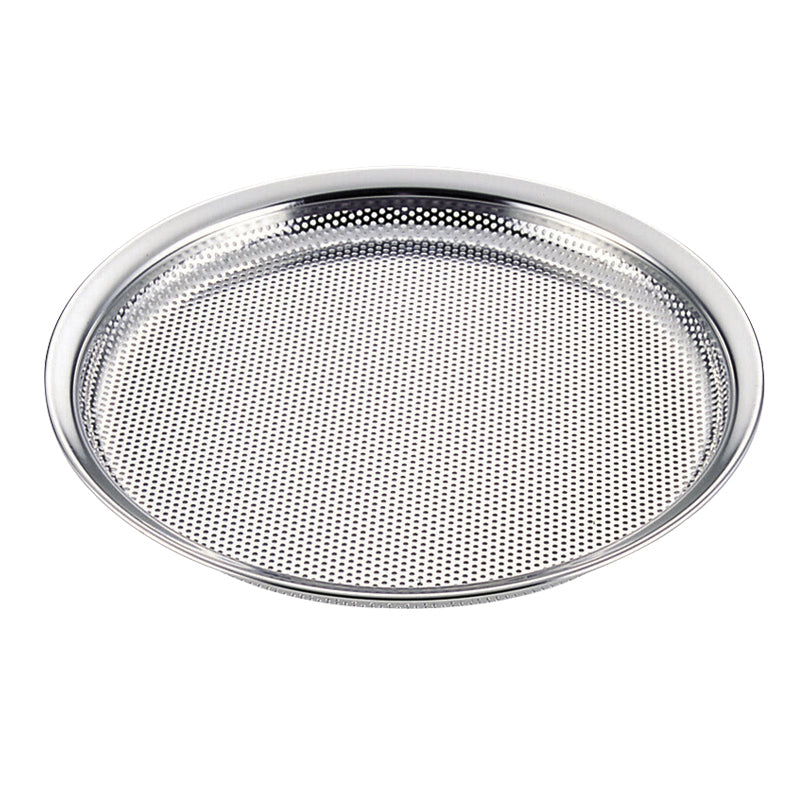 UK18-8パンチングそばザル２４cm