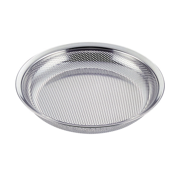 UK18-8パンチング盆ザルボール１８cm