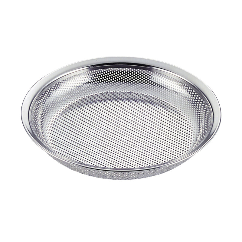 UK18-8パンチング盆ザルボール２４cm