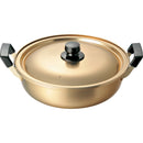 本蓚酸浅型両手鍋２４cm　605-1