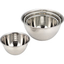 Ｆ印18-8深型ボール口付･目盛付２１cm