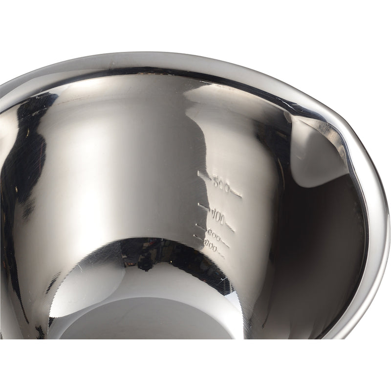 Ｆ印18-8深型ボール口付･目盛付２４cm