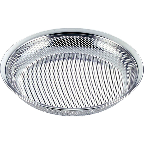 UK18-8HACCP対応パンチング盆ザルボール15cm