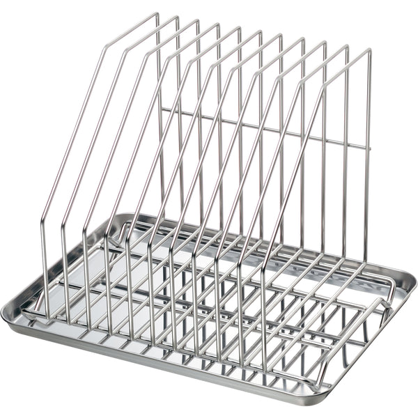 MTまな板スタンド10枚立(受皿付)箱入