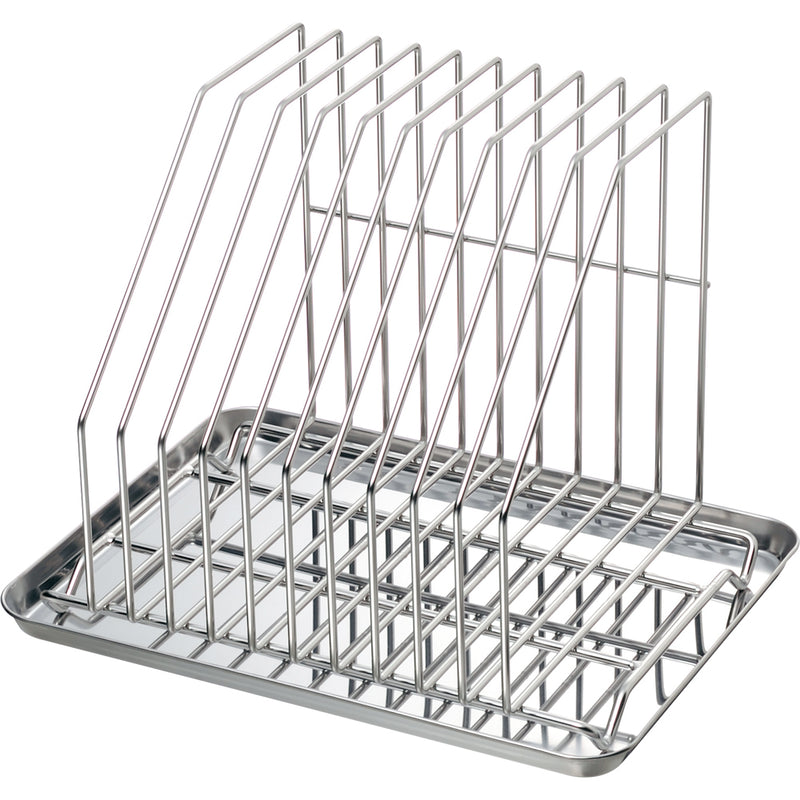 MTまな板スタンド10枚立(受皿付)箱入