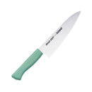 MCGGﾏｲﾙﾄﾞｶｯﾄ2000抗菌ｶﾗｰ牛刀18㎝ｸﾞﾘｰﾝ